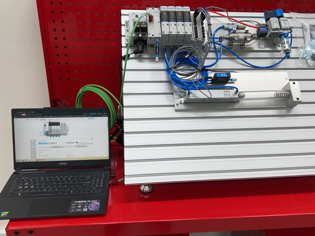 FESTO 工業4.0 VTEM 壓電技術-機械科三樓